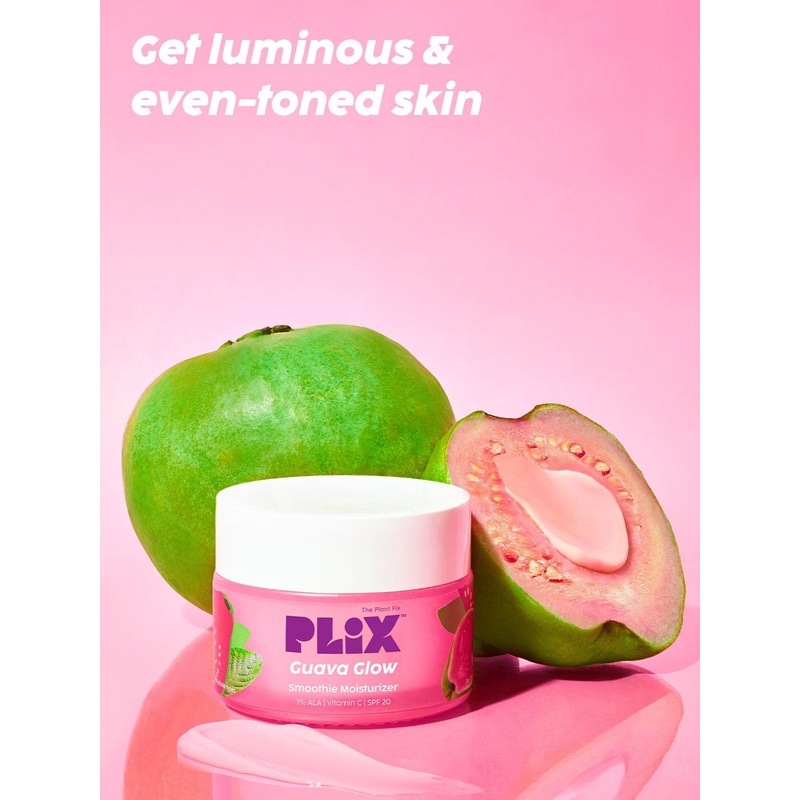 PLIX THE PLANT FIX Guava Glow Smoothie Moisturizer – 50g