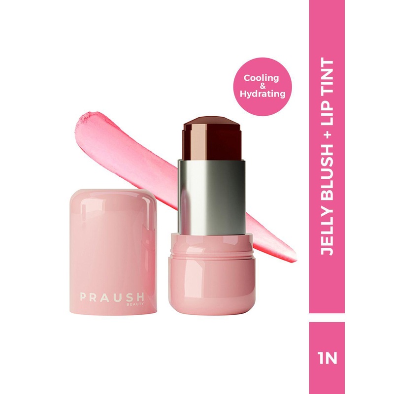Praush Juicy Jelly Cooling & Hydrating Tint For Cheeks & Lips – Raspberry Mood