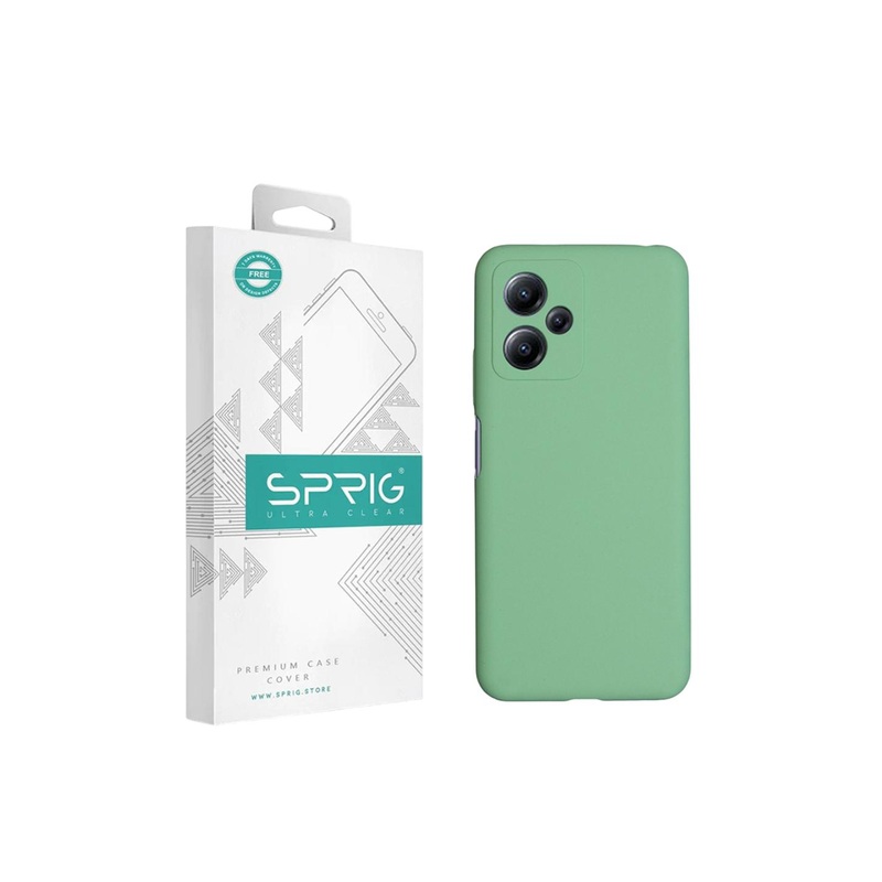 SPRIG Redmi Note 12 5G Liquid Silicone Back Cover