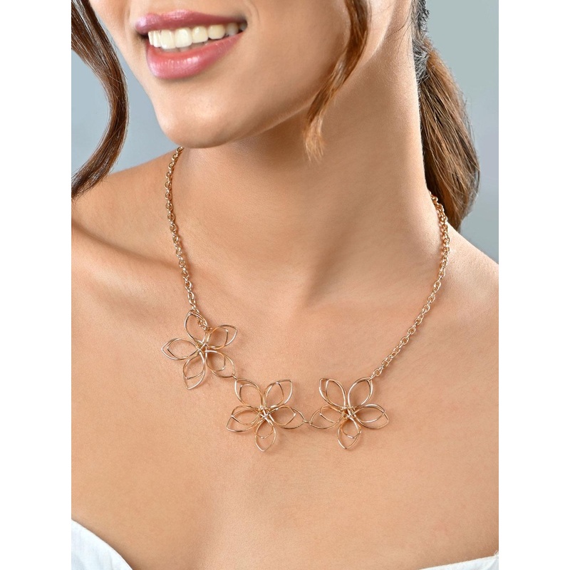 ToniQ Gold-Plated Choker Necklace