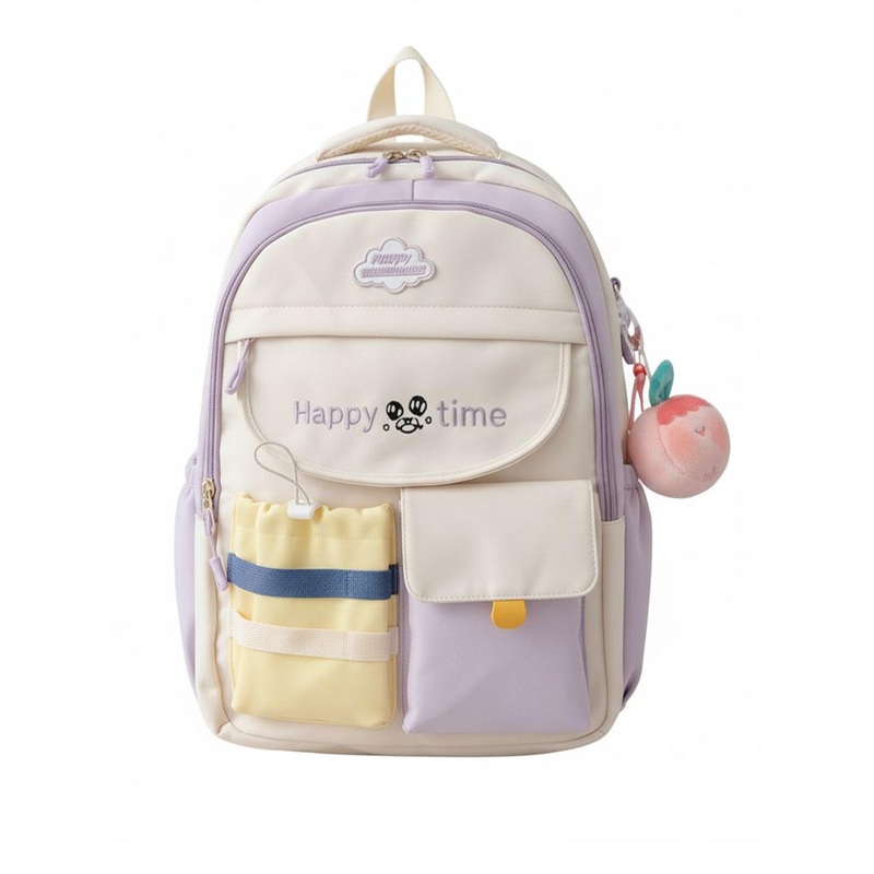 WALSON Women Colourblocked Water-Resistant Backpack