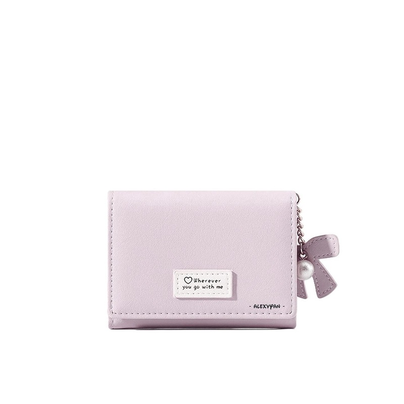 Alexvyan Women PU Three Fold Wallet