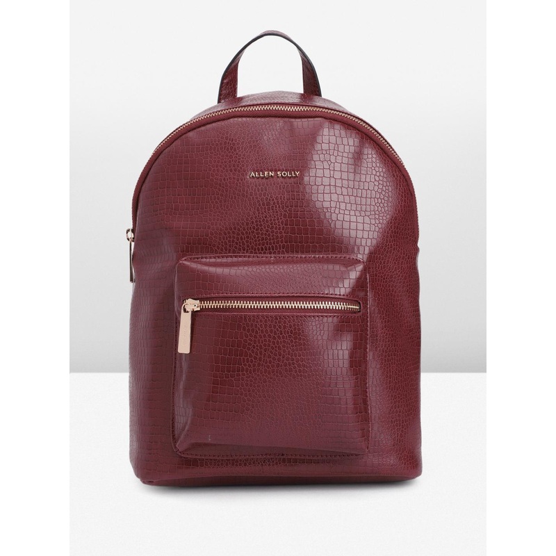 Allen Solly Women Animal Textured Backpack