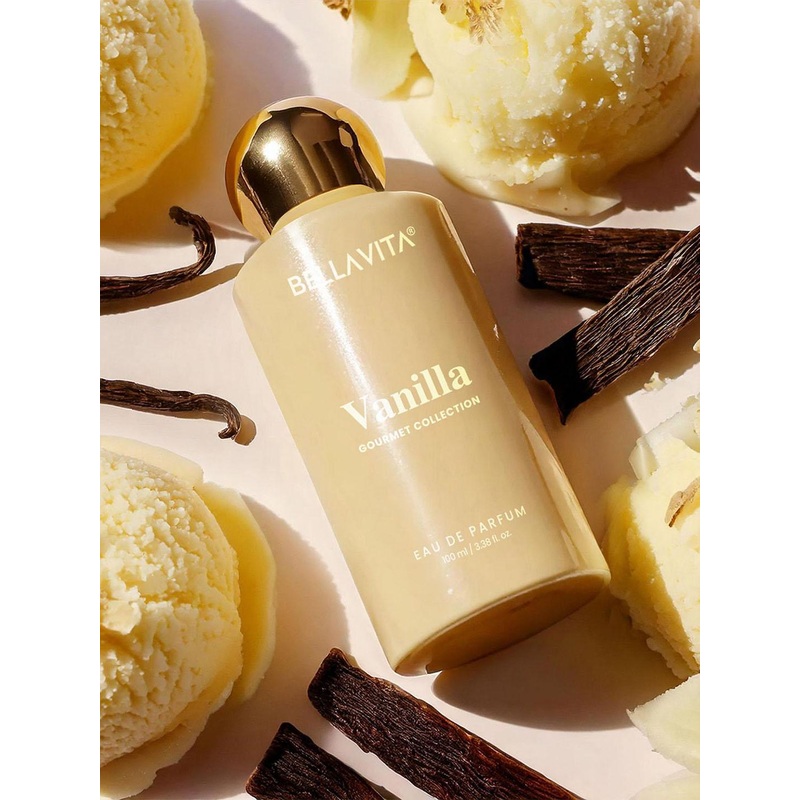 Bella Vita Organic Vanilla Gourmet Long lasting Eau De Parfum- 100 ml