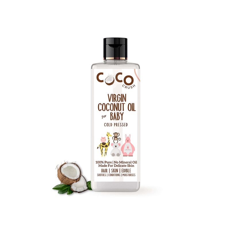 Coco Crush Cold Pressed 100% Pure Virgin Coconut Oil- 100ml