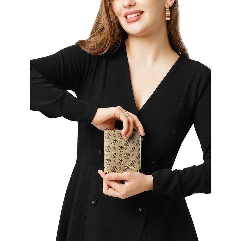 Lavie Women Chic Monogram LL Print Small Bifold Wallet