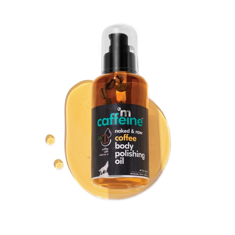 MCaffeine Coffee Body Massage & Polishing Oil – Reduces Cellulite & Stretch Marks 100ml