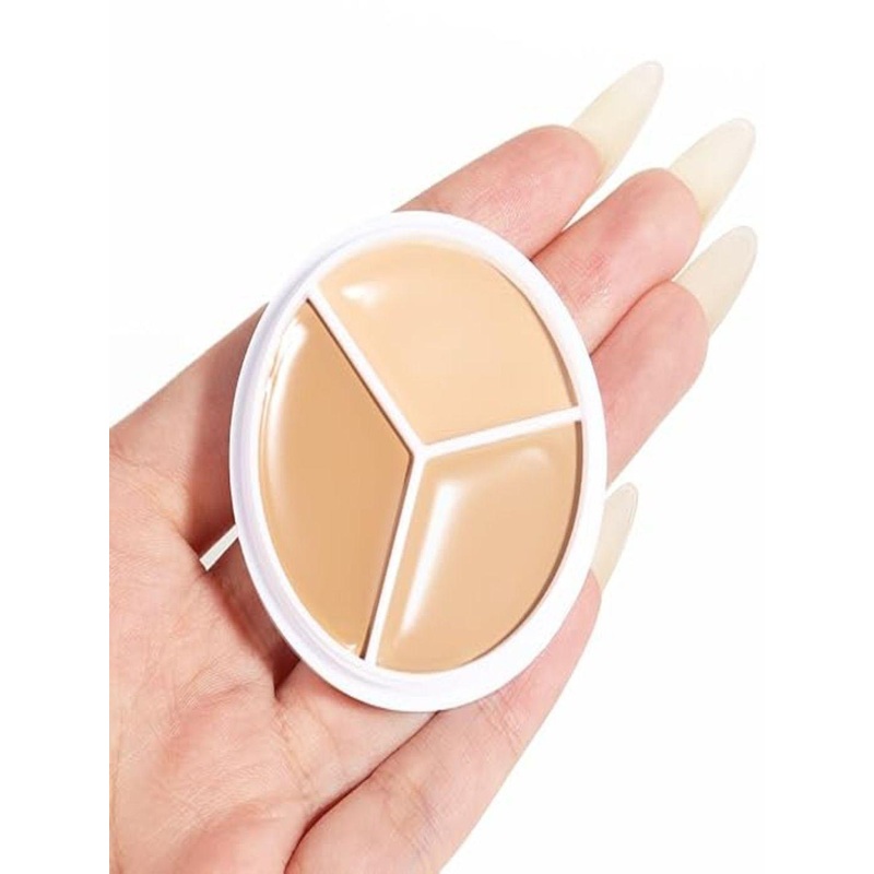 Plessis 3 In 1 Palette Full Coverage Concealer Palette – Shade 07