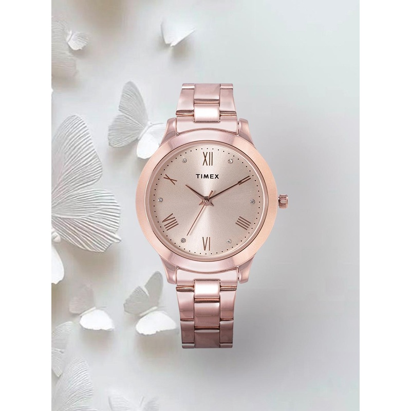 Timex Women Bracelet Style Straps Analogue Watch TWEL99SMU09