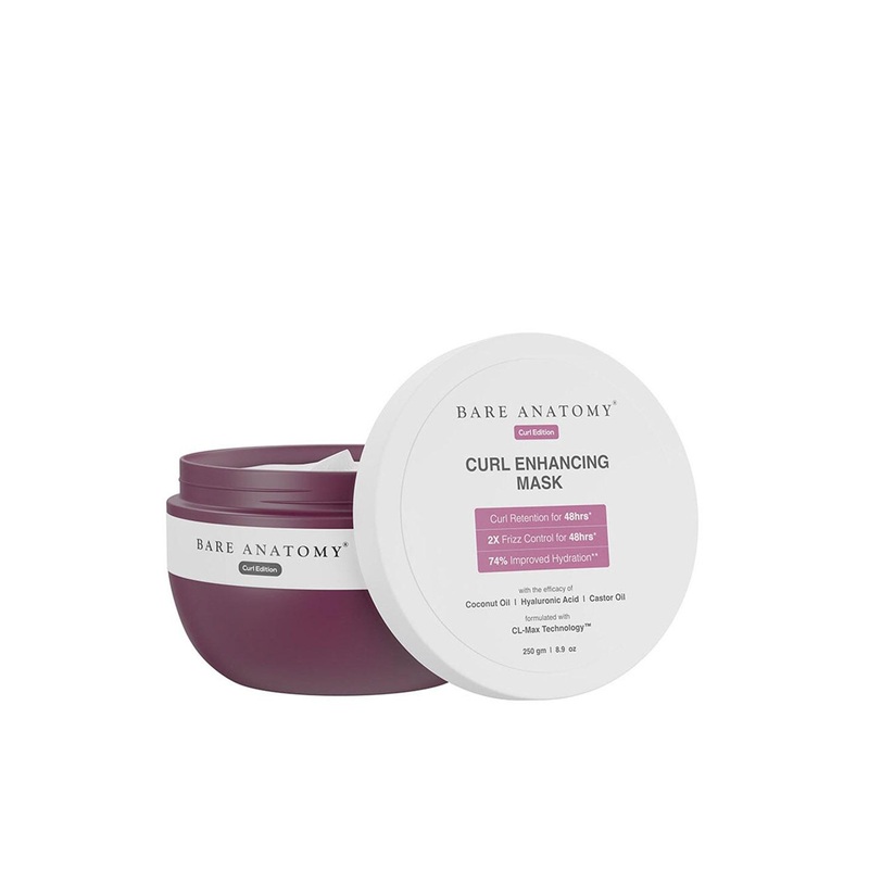 Bare Anatomy CL-Max Technology Curl Enhancing Hair Mask with Coconut Oil – 250g