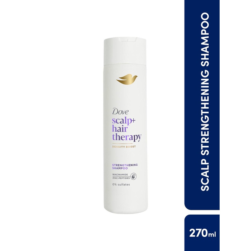 Dove Scalp+Hair Therapy Sulphate Free Density Boost Strengthening Shampoo – 270ml