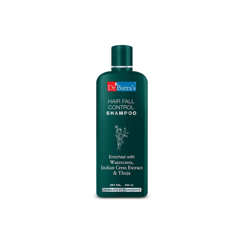 Dr. Batras Hair Fall Control Shampoo Enriched With Watercress & Indian Cress – 500 ml