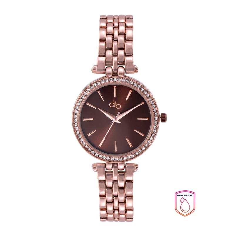 DressBerry Women Brown Bracelet Style Straps Analogue Watch MFB-PN-SNT-C30-1