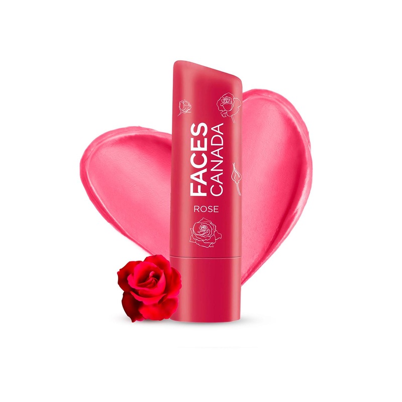FACES CANADA Vitamin C Lip Balm with 12HR Moisture & SPF15 – Rose Petal
