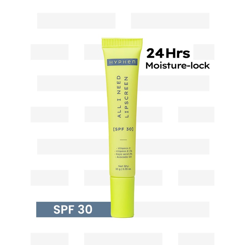 Hyphen All I Need Lipscreen with SPF 30 & 24Hrs Moisture-Lock – 10g