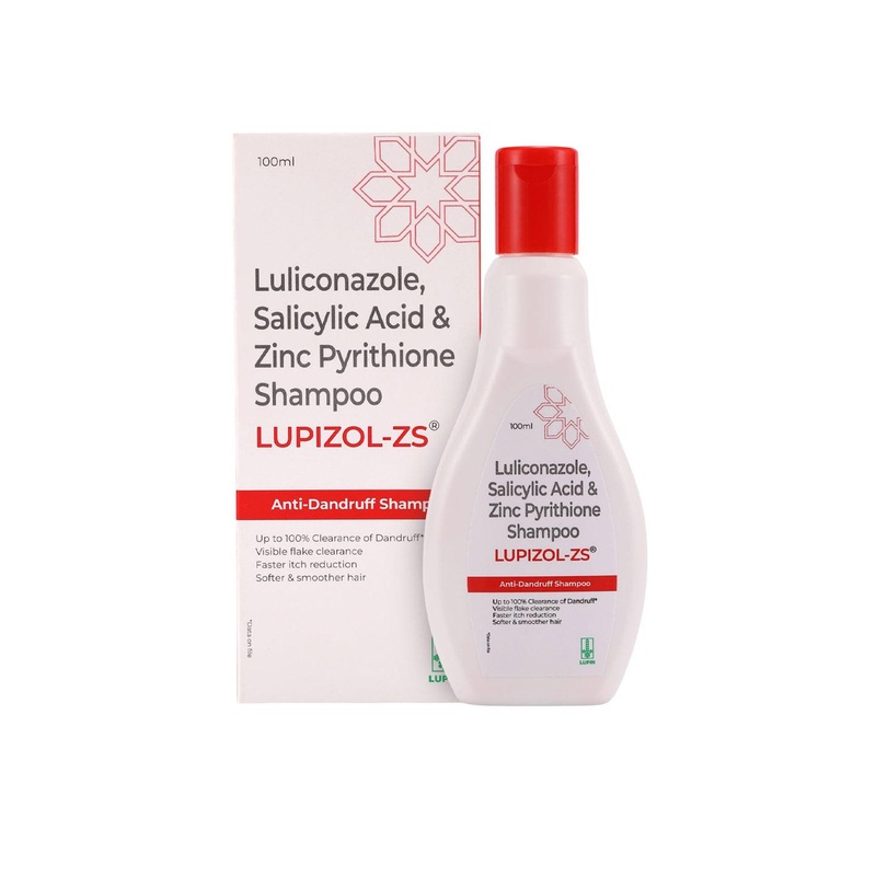 LUPIZOL-ZS Scalp Soothing & Hair Softening Anti-Dandruff Shampoo –  100ml