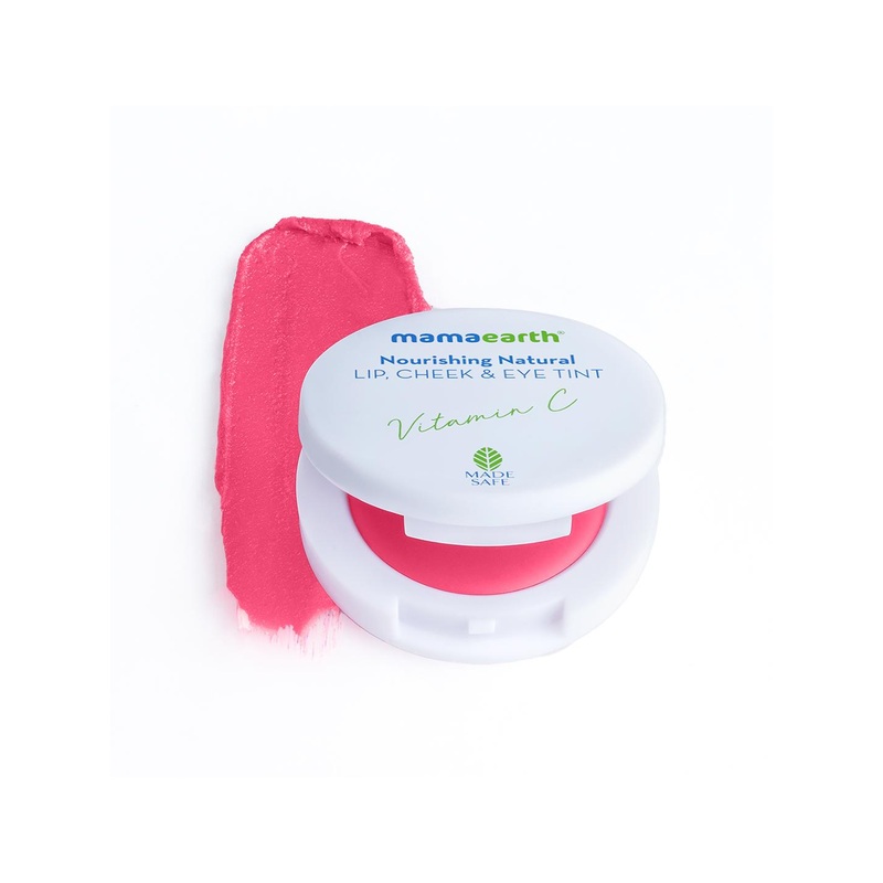 Mamaearth Nourishing Natural Lip Cheek & Eye Tint with Vitamin C & Beetroot – Beet Red 01