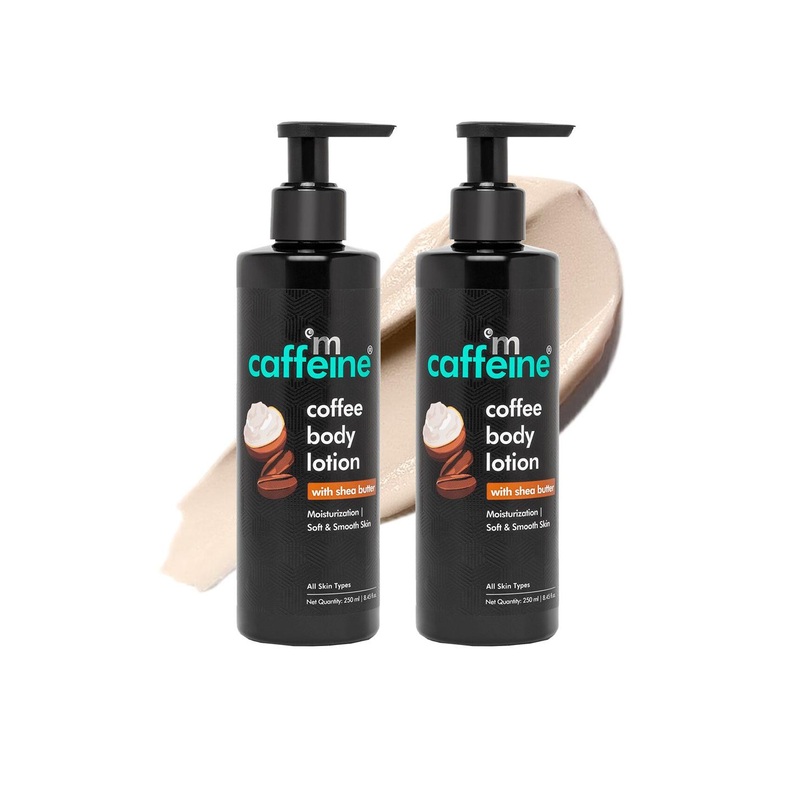 MCaffeine Set of 2 Coffee Body Lotion with Shea Butter – 250 ml each