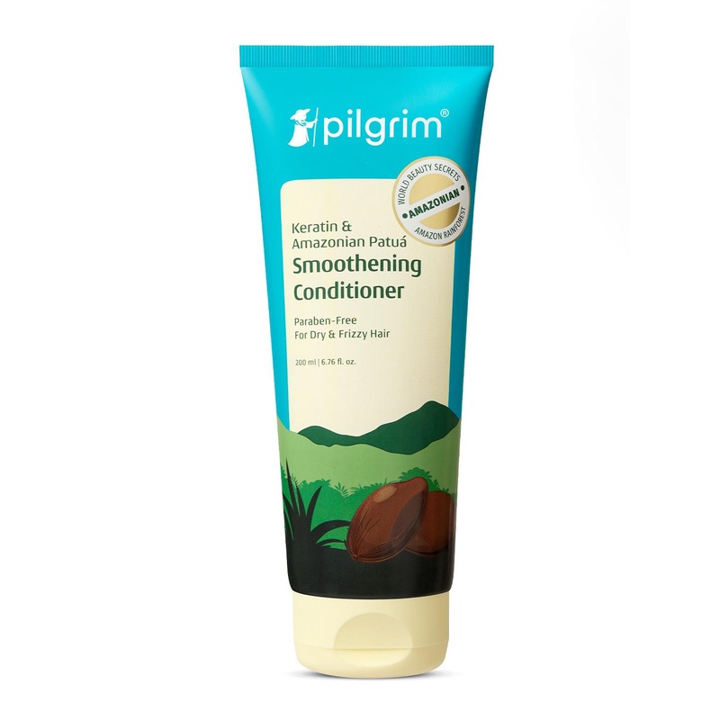 Pilgrim Patua & Keratin Hair Smoothing Conditioner for Smooth, Frizz-Free & Silky Hair