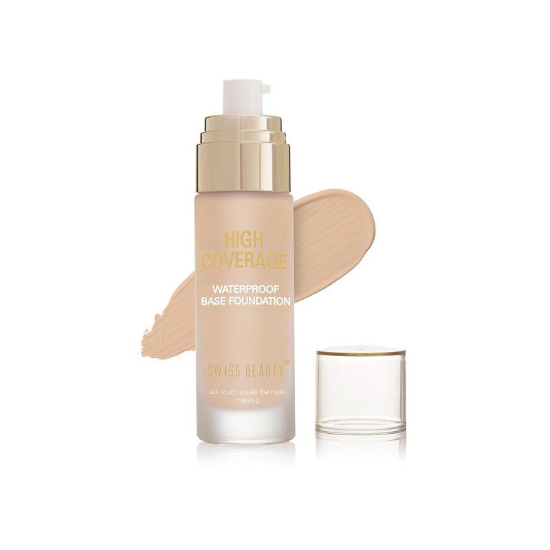 SWISS BEAUTY High Coverage Waterproof Base Foundation – Classic Ivory N05
