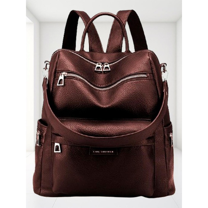 truearch Women Textured Backpack