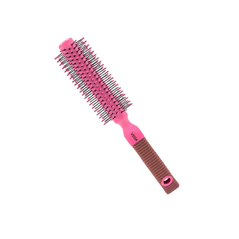 VEGA Nylon Bristles Round Hair Brush – R1-RBB
