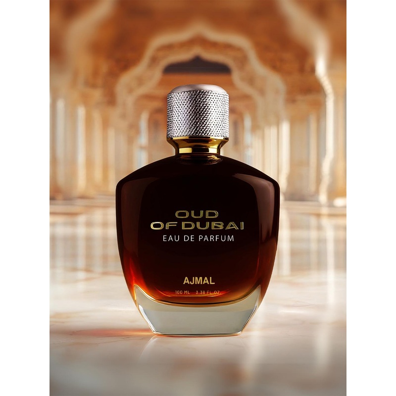 Ajmal Oud of Dubai Amber Woody Unisex  Oriental Scent Long Lasting EDP Perfume – 100ml