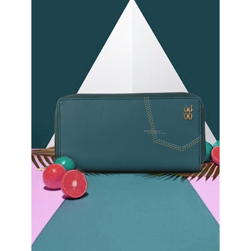 Baggit Women PU Zip Around Wallet