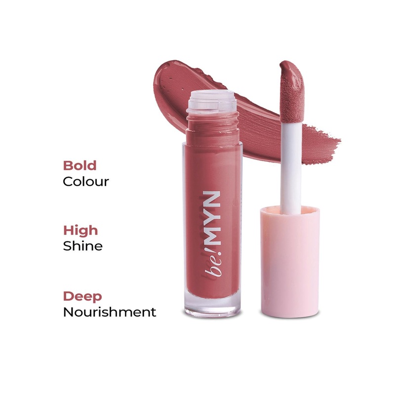 Be!Myn Poutstanding Hydrating High Shine Lip Gloss with Peptides 4 ml – Brownie Bliss LG05