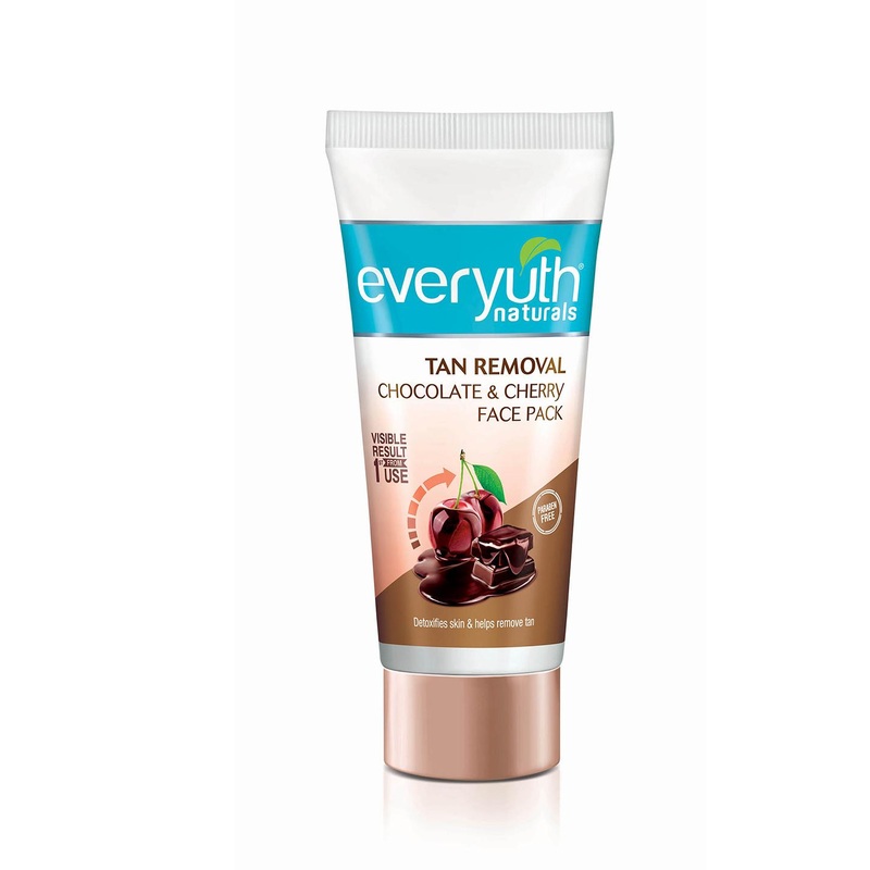 everyuth Naturals Tan Removal Chocolate & Cherry Face Pack To Remove Tan – 50g