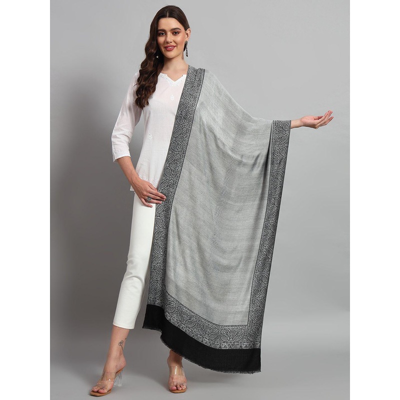 HANDICRAFT PALACE Women Woven Design Winter Stole