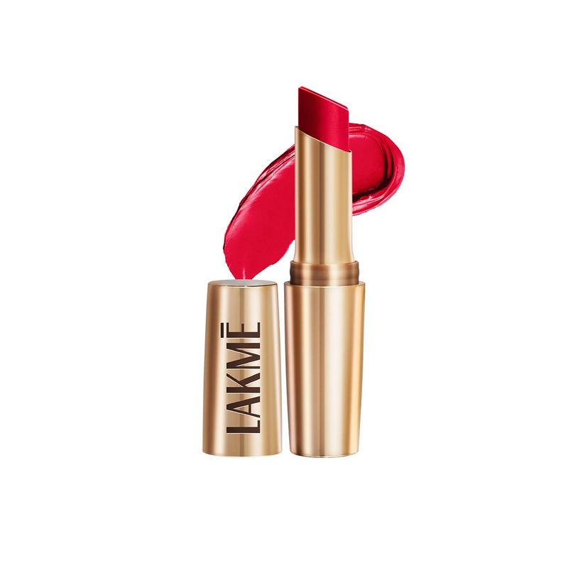Lakme 9to5 Powerplay Priming Matte Lipstick With Vit E Lasts 16Hr 3.6g – Red Coat