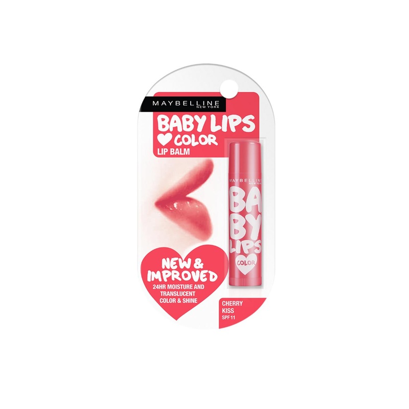 Maybelline New York Baby Lips Tinted Lip Balm 4g – Cherry Kiss