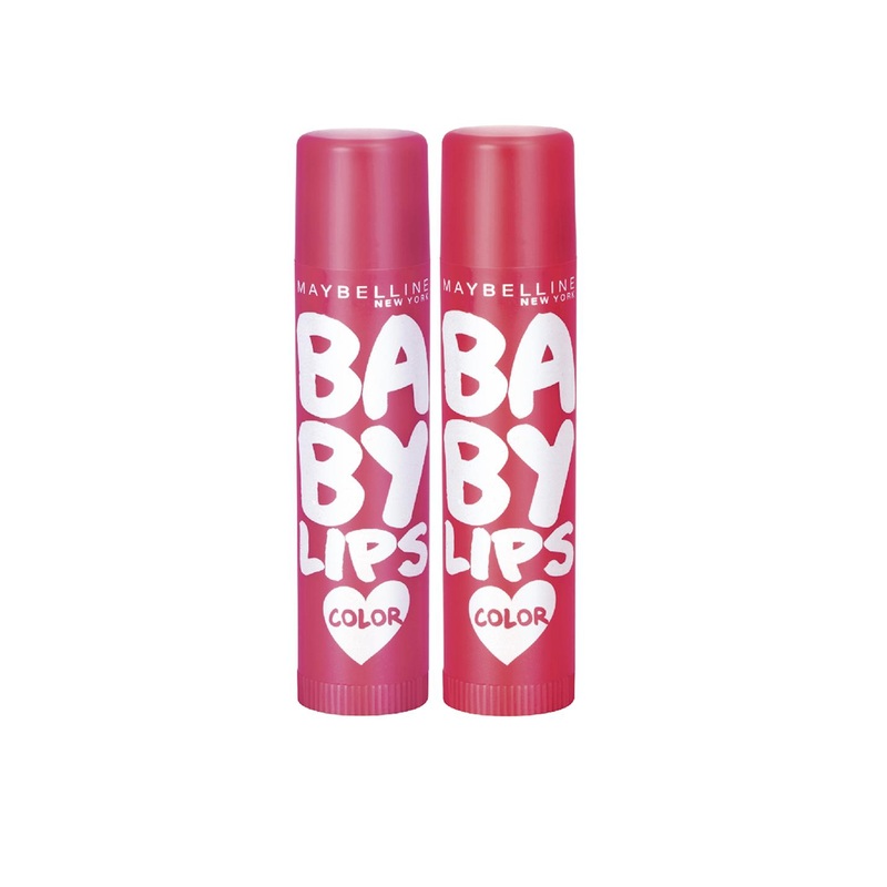 Maybelline New York Set Of Baby Lips Berry Crush & Cherry Kiss Tinted Lip Balm
