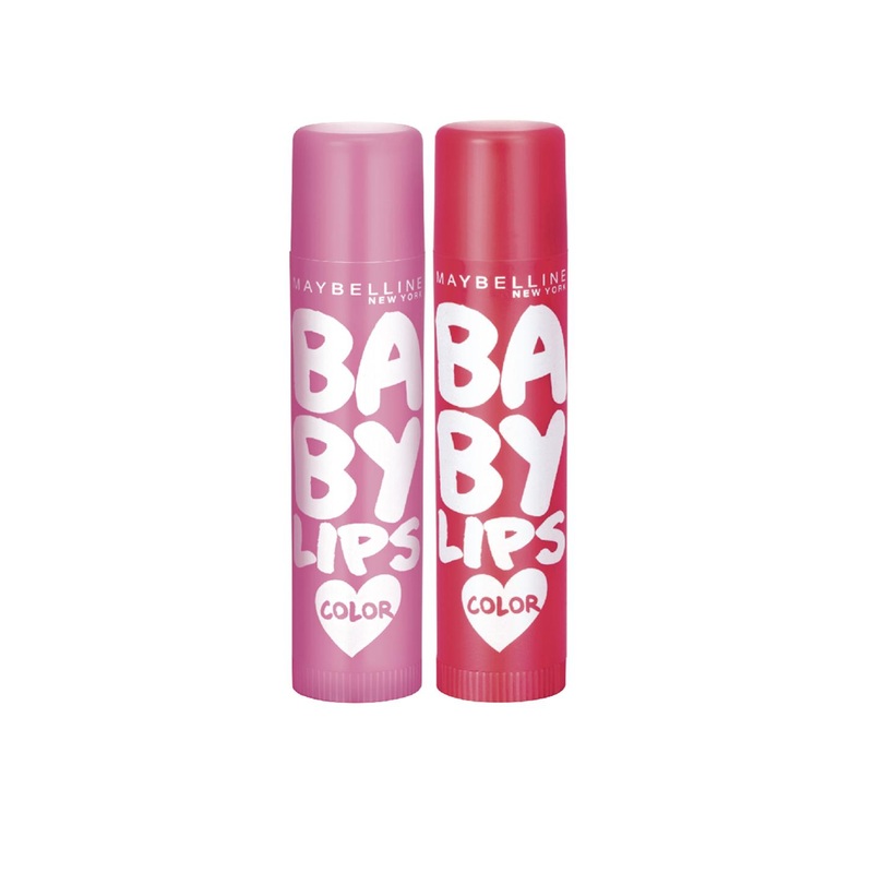 Maybelline New York Set Of Baby Lips Pink Lolita & Cherry Kiss Tinted Lip Balm