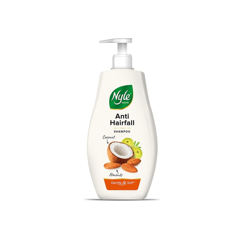 Nyle Naturals Strong & Healthy Anti-Hairfall Shampoo with Almonds & Green Sprouts 800 ml