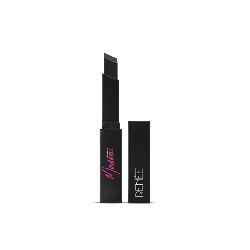 RENEE Madness pH Stick 3gm | Black Lipstick Pink Pay Off