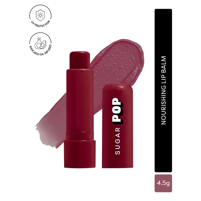 SUGAR POP Nourishing & Hydrating Tinted Lip Balm with Shea Butter 4.5 g – Plum 07