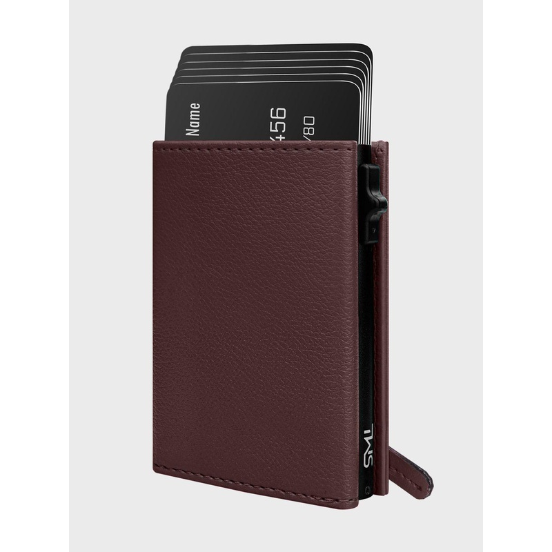 The Wallet Store Unisex Leather Three Fold Wallet