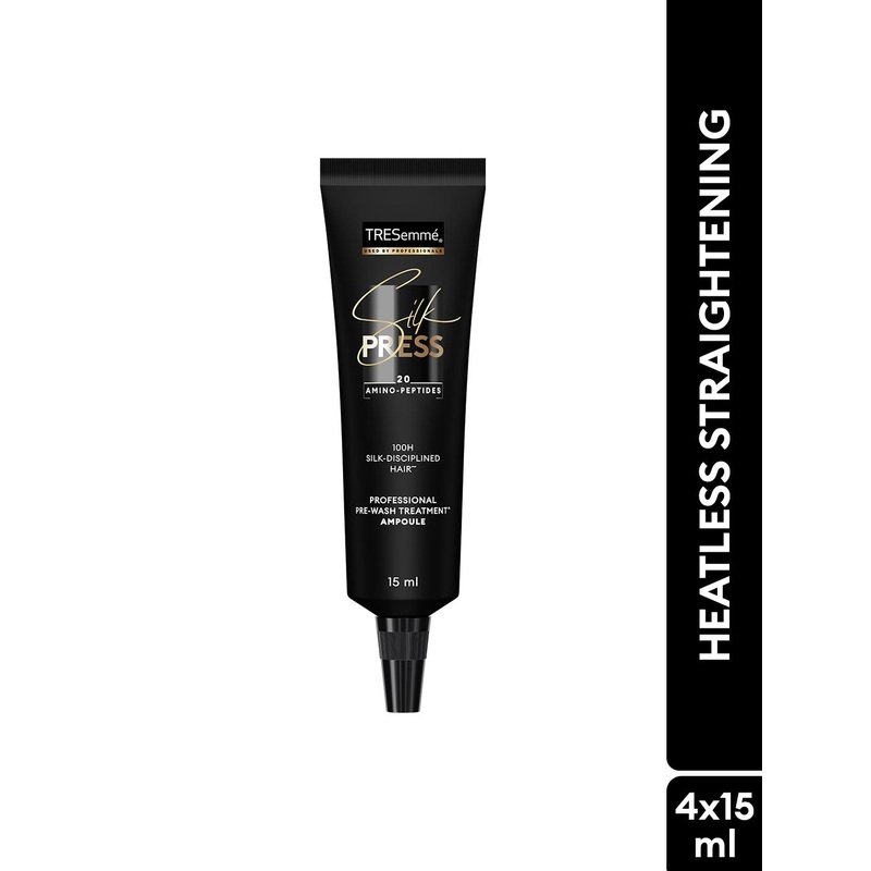 TRESemme Silk Press Pre-Wash Hair Cream Ampoules-20 Amino Peptides -15ml each