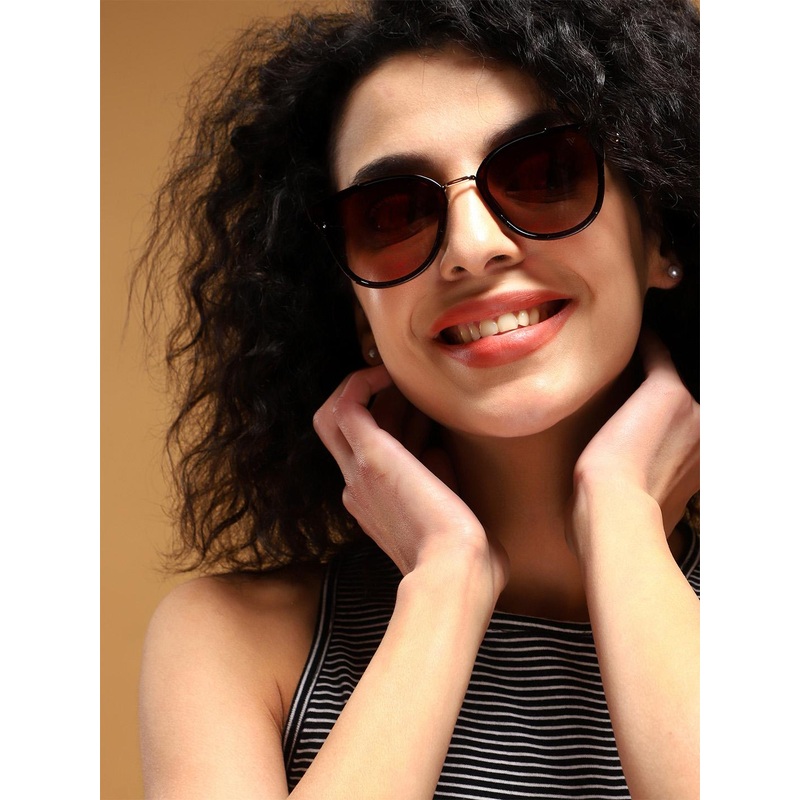 Voyage Women UV Protected Cateye Sunglasses B6101MG3176