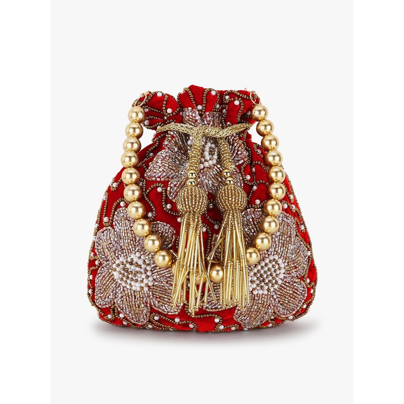 Anekaant Women Red Clutches