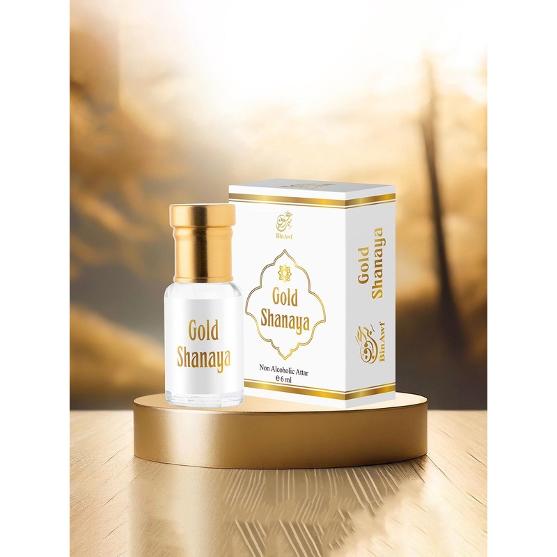 BinAwf Gold Shanaya Long Lasting Premium Attar – 6 ml