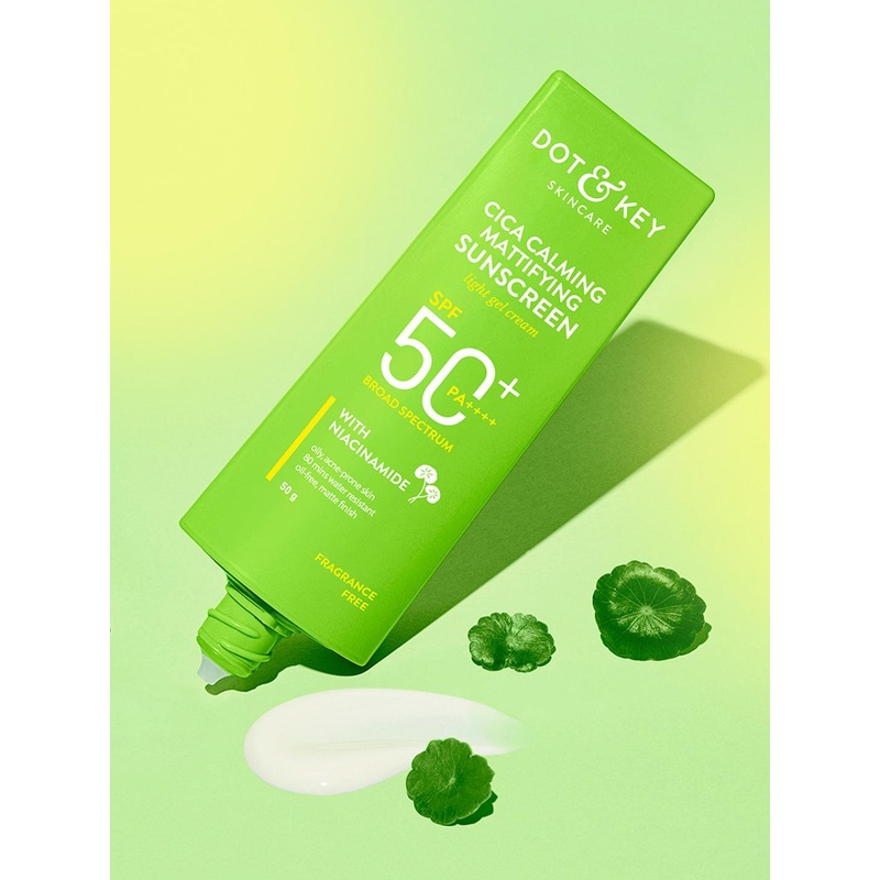 DOT & KEY Cica Calming Niacinamide SPF50 PA+++ Sunscreen – 50g