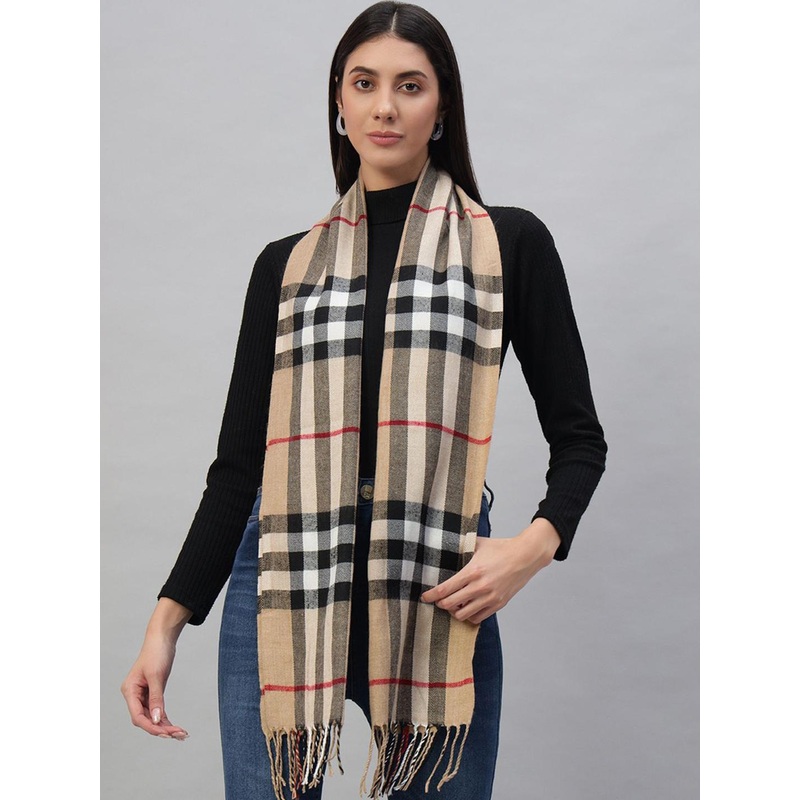 HANDICRAFT PALACE Women Checked Reversible Scarf
