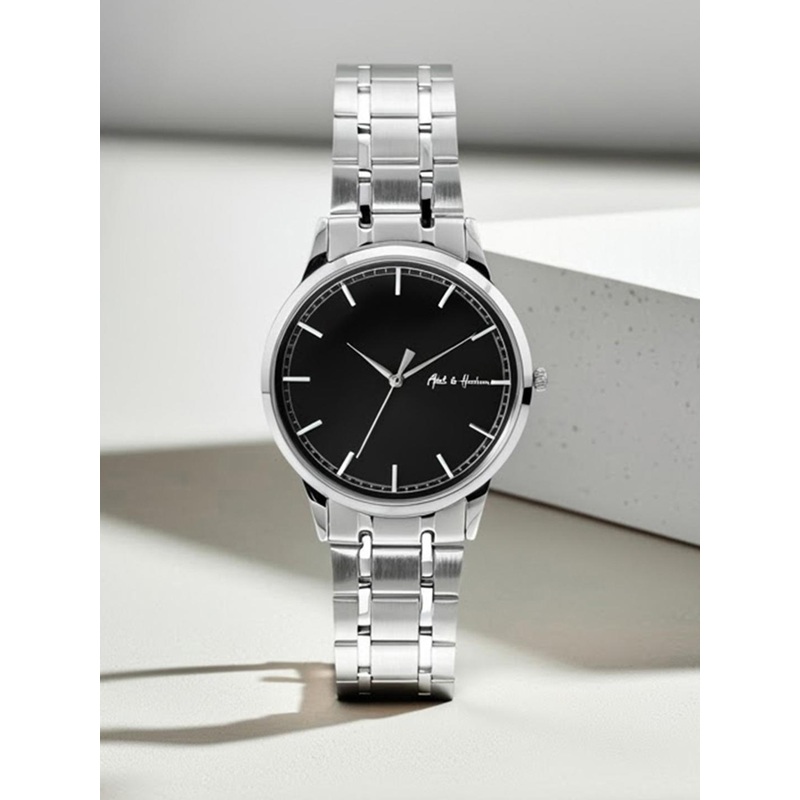 Mast & Harbour Unisex Brass Dial & Stainless Steel Bracelet Style Straps Analogue Watch