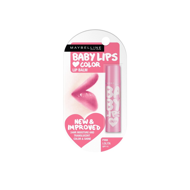 Maybelline New York Baby Lips Tinted Lip Balm 4g – Pink Lolita