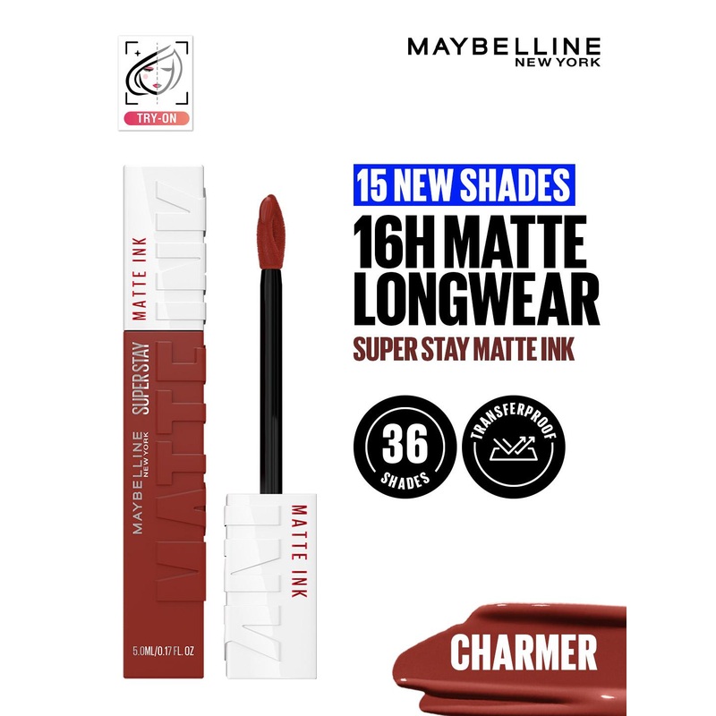 Maybelline New York Superstay Matte Ink Matte Liquid Lipstick 5ml – Charmer