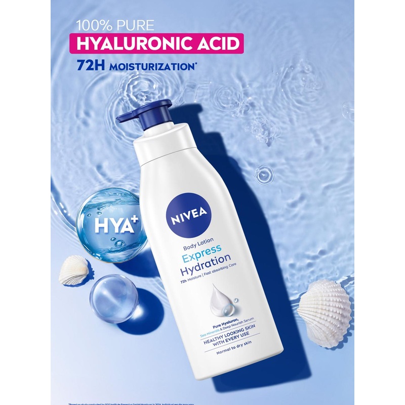 Nivea Express Hydration Deep Moisture Serum 400 ml