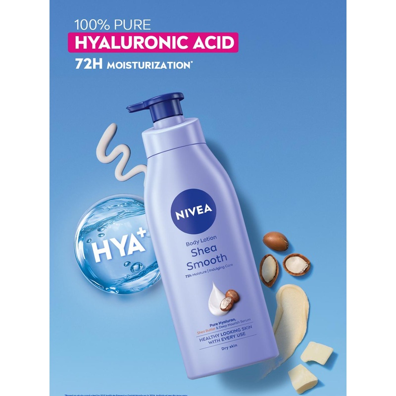 Nivea Smooth Milk Body Lotion For Dry Skin – 400 ml
